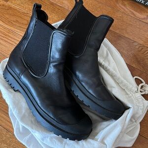 Veronica Beard Leather Chelsea boots *sale*